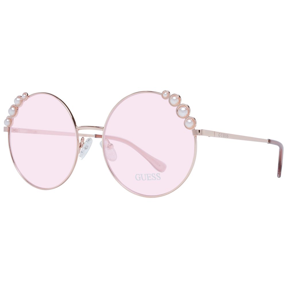 Guess Sonnenbrille aus Roségold-Metall